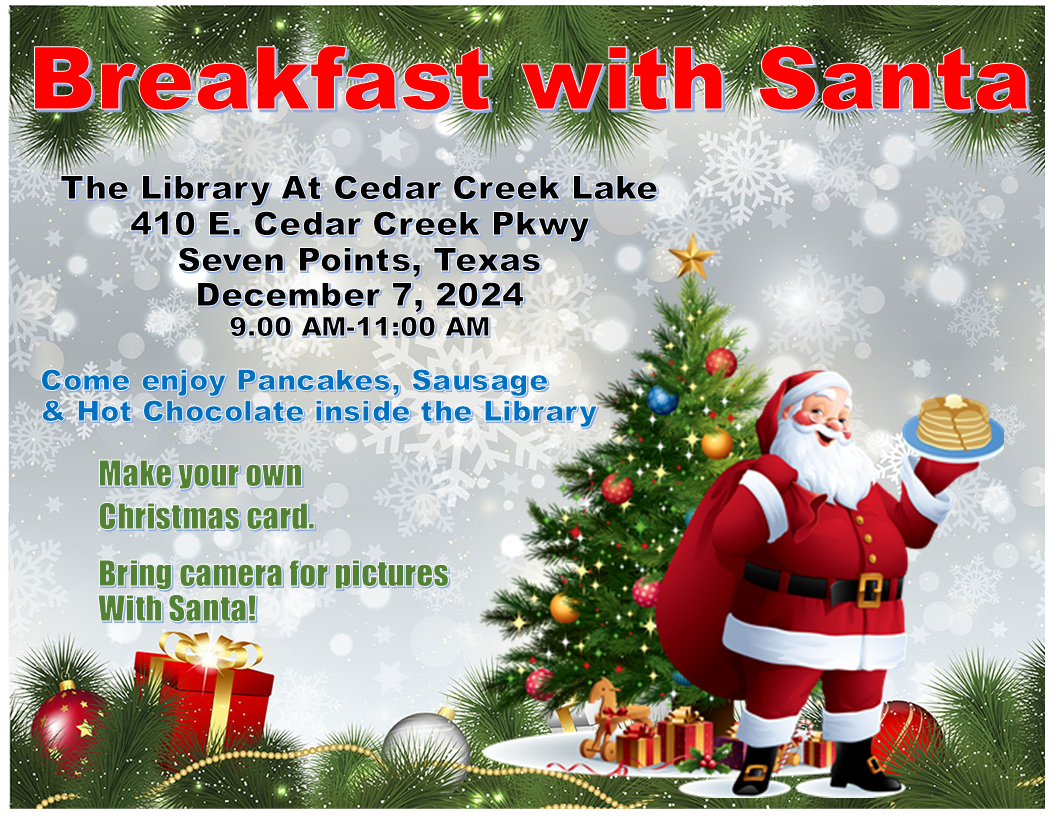 Breakfast With Santa Flyer 2024